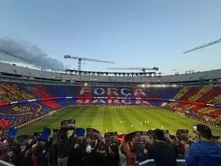 Espectacular mosaico para calentar el clásico: 
